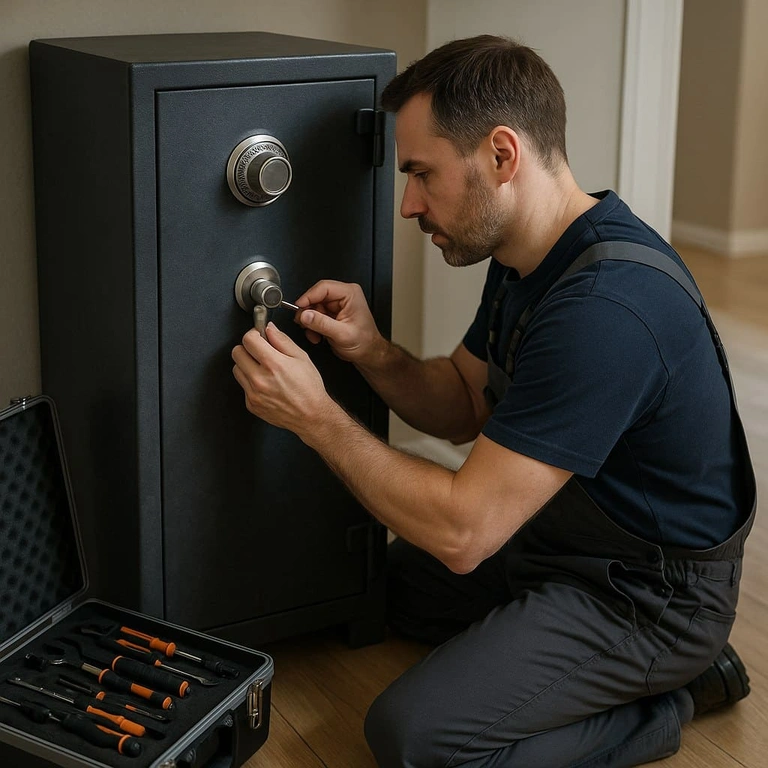 Профессиональное вскрытие сейфа без повреждений мастером SafeCracker в Москве